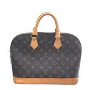 Louis Vuitton Alma Brown Monogram Canvas Handbag